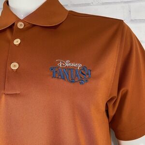 Nike Golf Shirt Men's Small Polo Disney Fantasy Disney Cruise Line Mickey Mouse